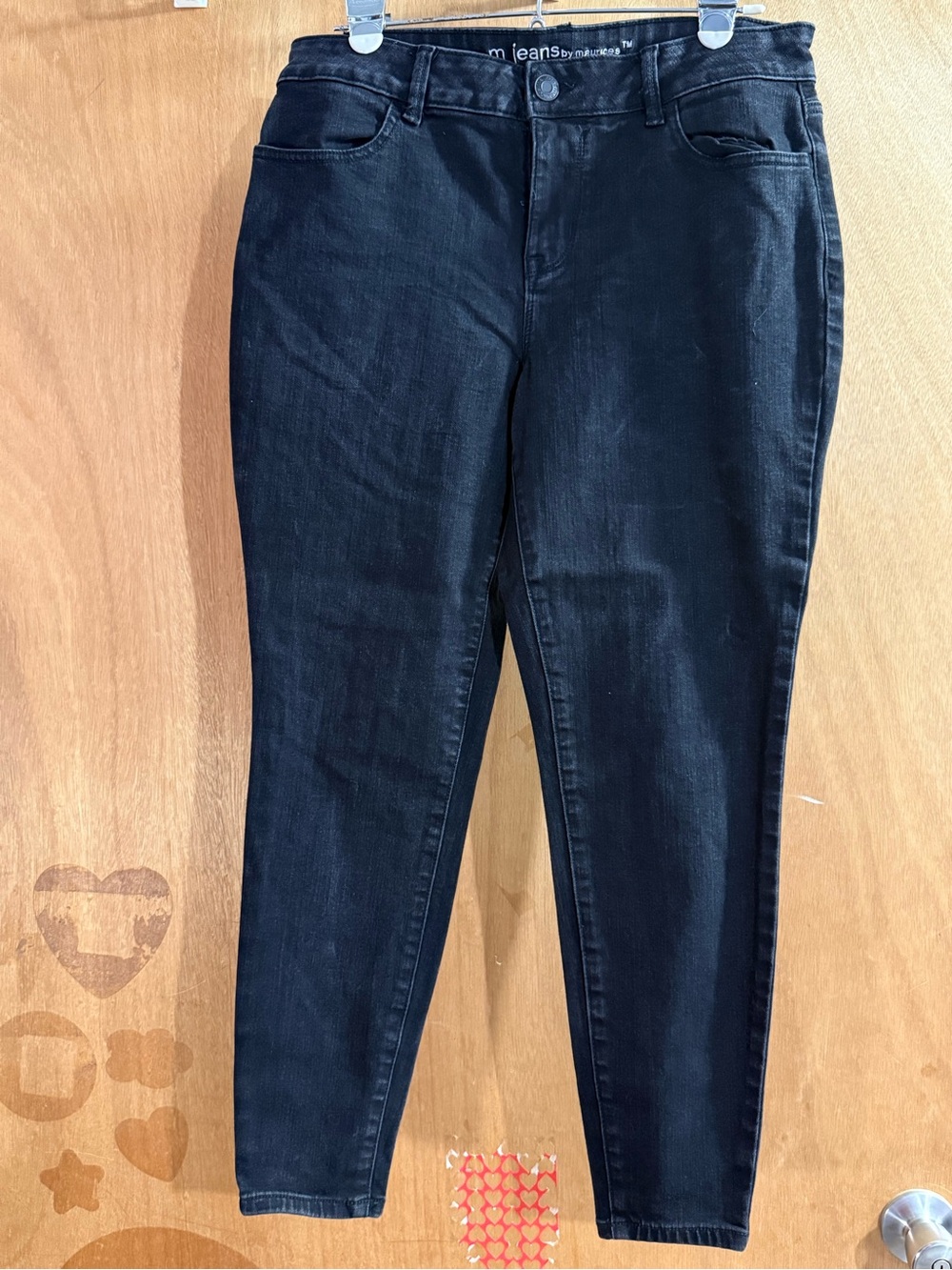 Maurices Black Skinny Jeans